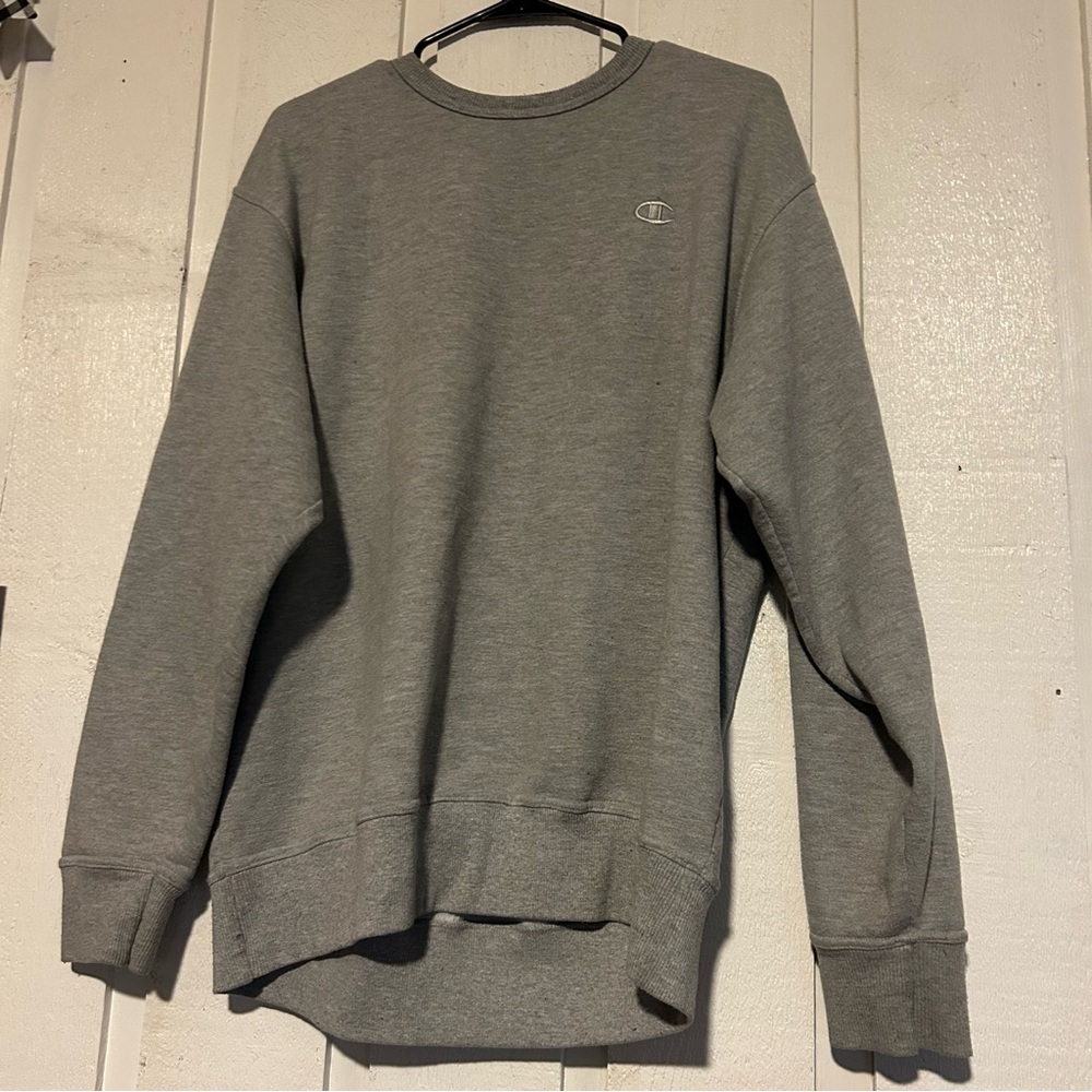 Champion Gray Crewneck Sweater Relaxed Fit